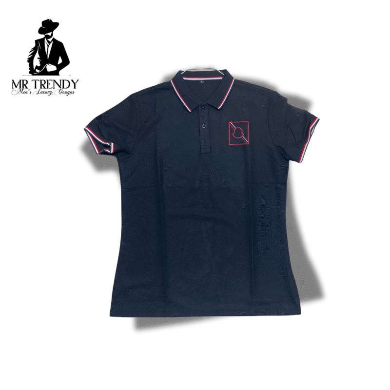 Black Polo T-shirt for Men