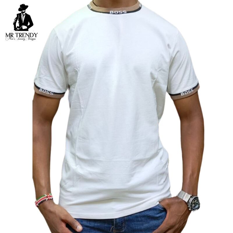 Boss White T-Shirts for Men