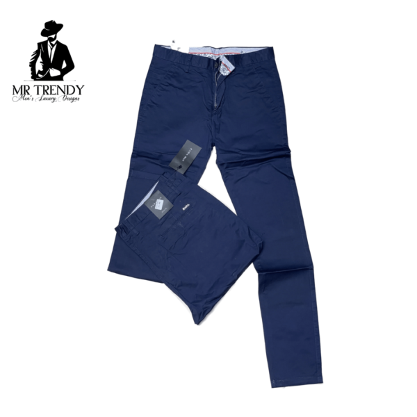 Navy Blue Soft Khaki for Men