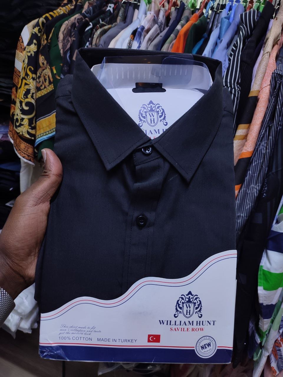 Black William Hunt Shirts