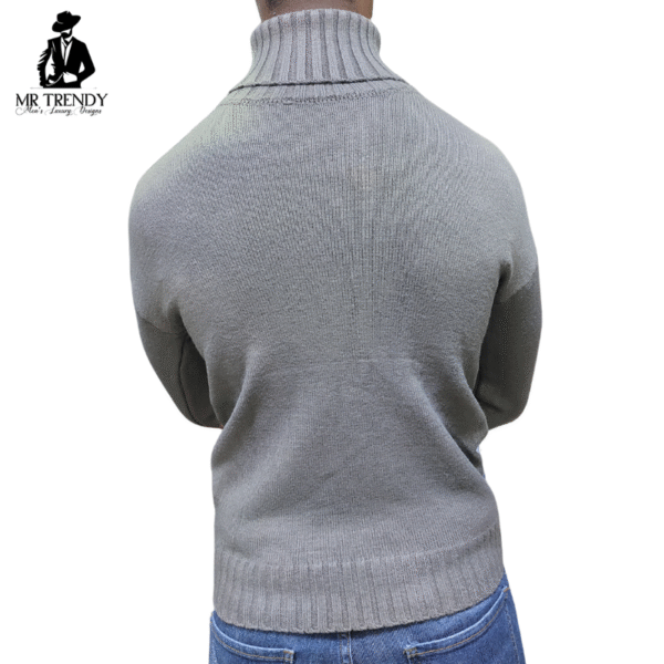 Beige Turtleneck Sweaters