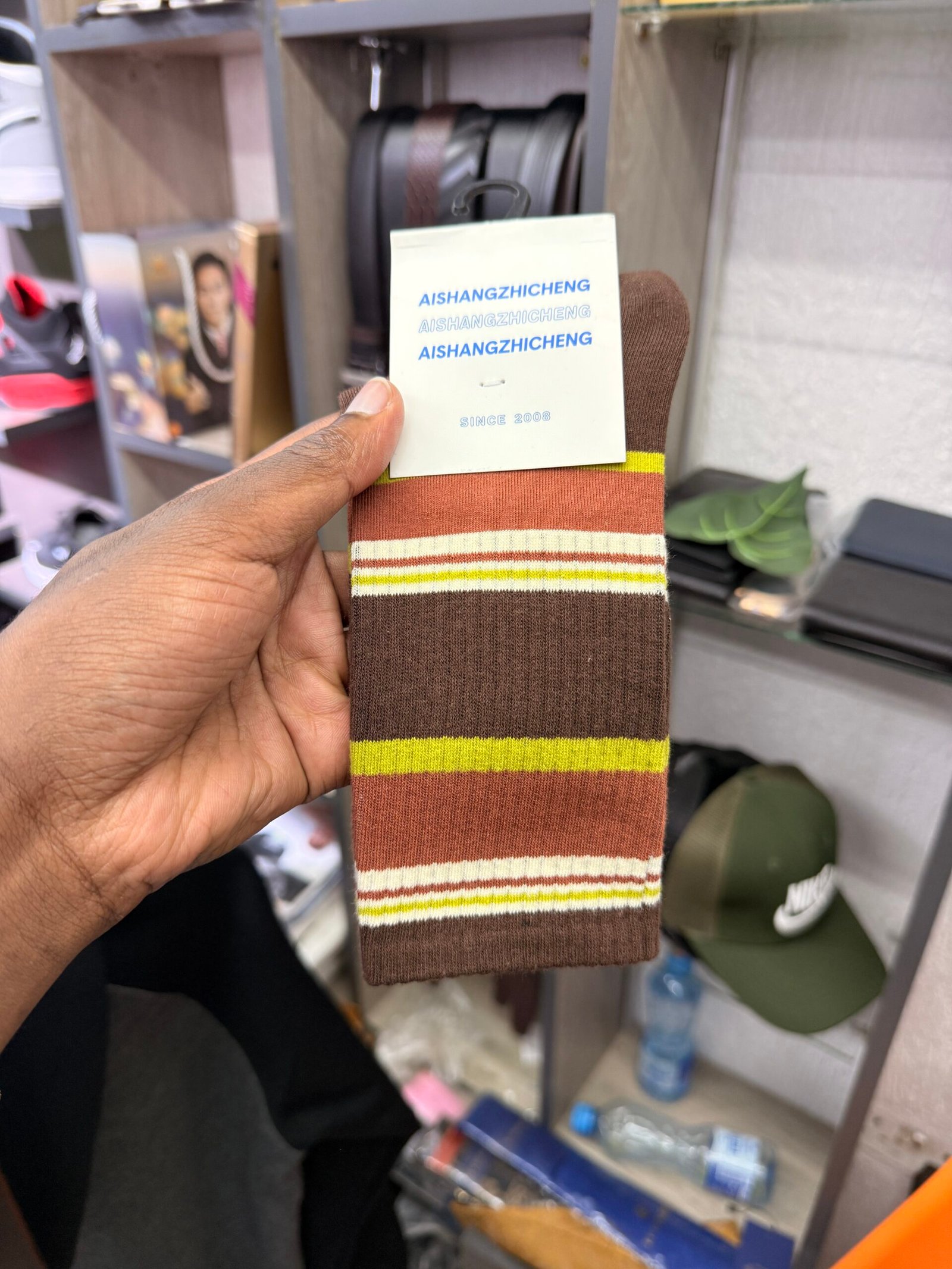 Striped Socks for Men | Pure Cotton Socks Simple Comfy Style