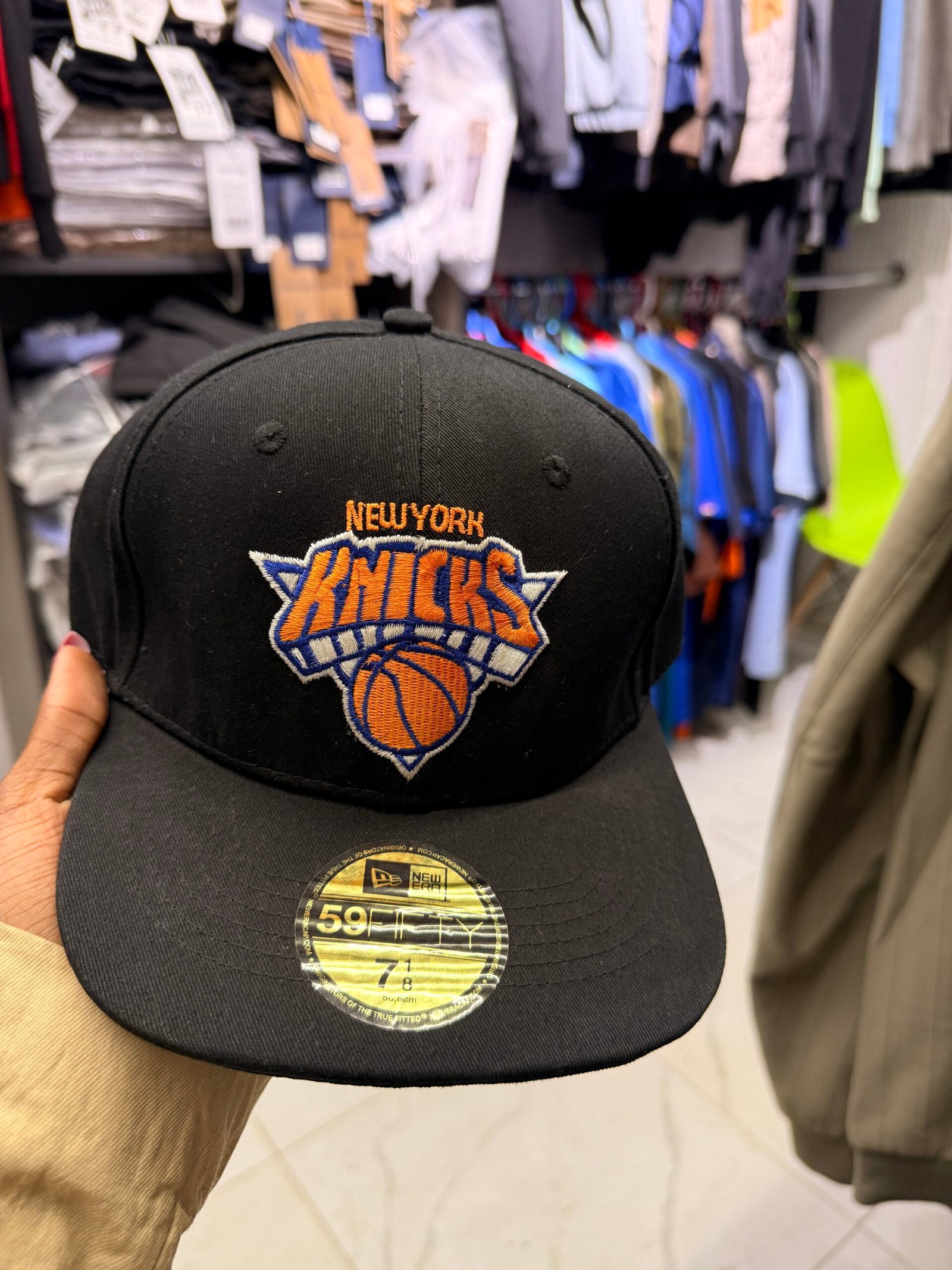 NYC Kicks Snapback Flat Top Cap For Men