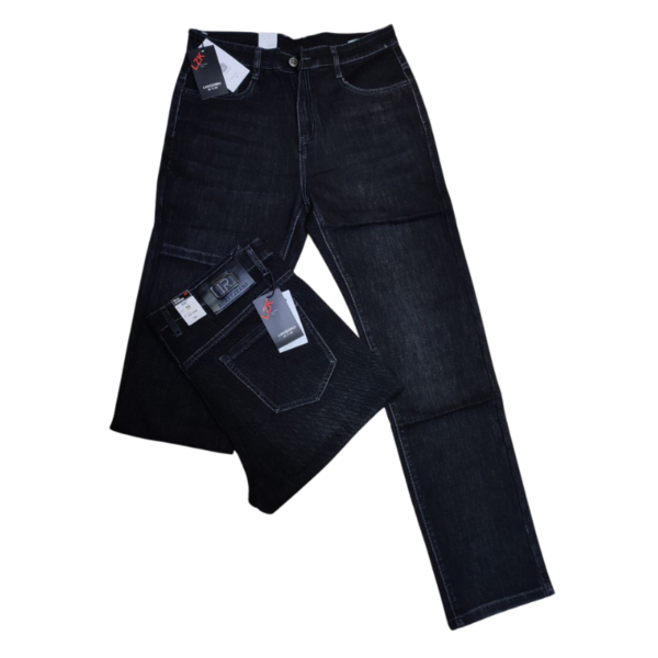 Black Straight Fit Jeans
