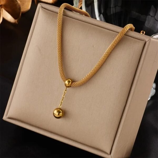 Hypoallergenic Stainless Steel Necklaces for Ladies - Image 2