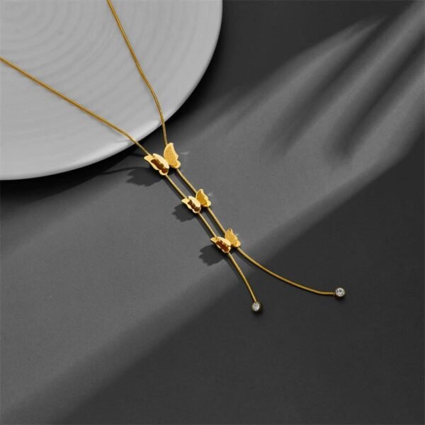 Butterfly Hypoallergenic Necklaces for Ladies - Image 8