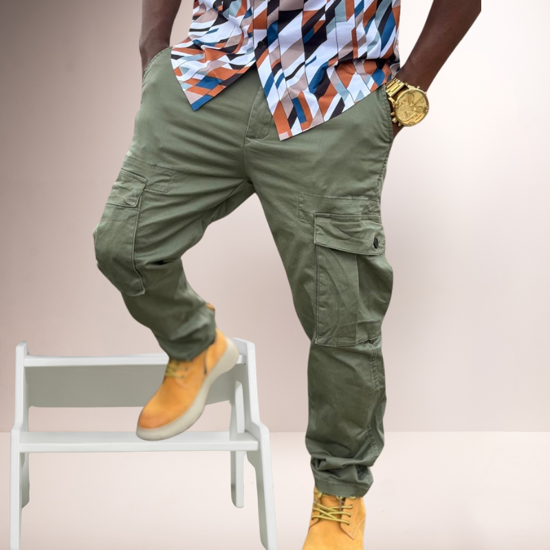 Men’s Army Green Cargo Pants