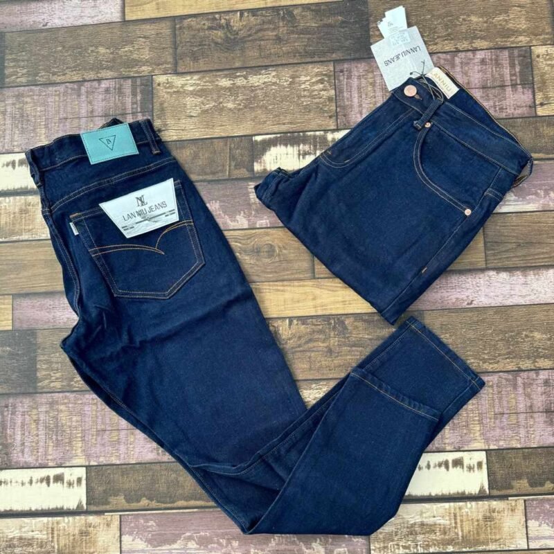 Quality Navy Blue Jeans for Men