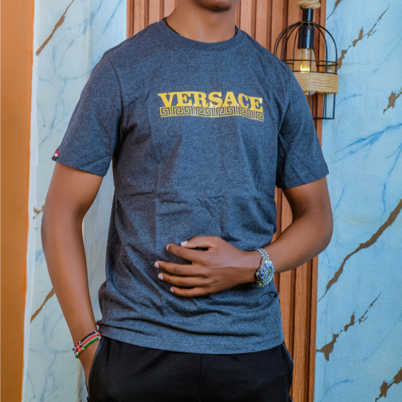 Grey Branded T-Shirt Collection