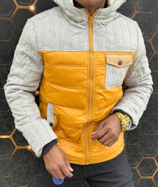 Yellow Heavy Winter Jacket