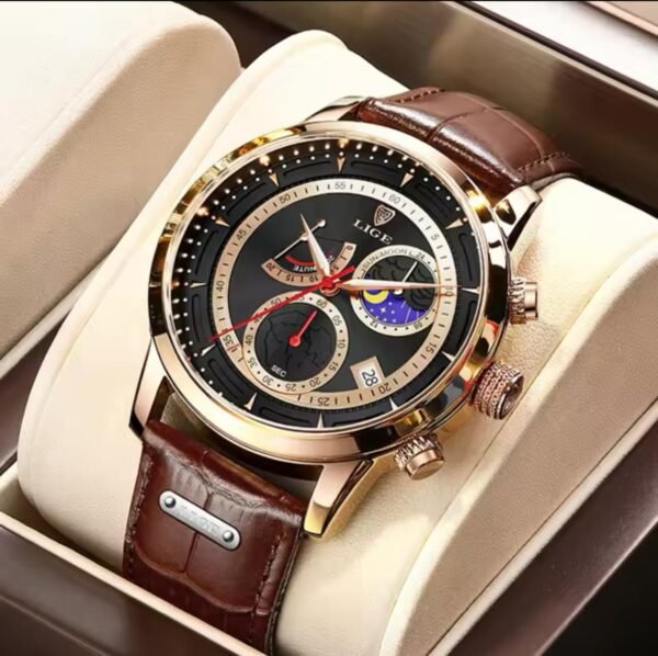 LIGE LG8968A Chronograph Watch - Image 2