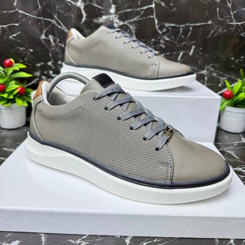 Aldo Gray & Brown Sneakers