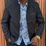 Black Lightweight Office Jacket