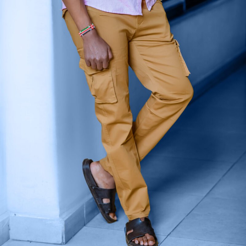 Brown Quality Polo Cargo Pants for Men