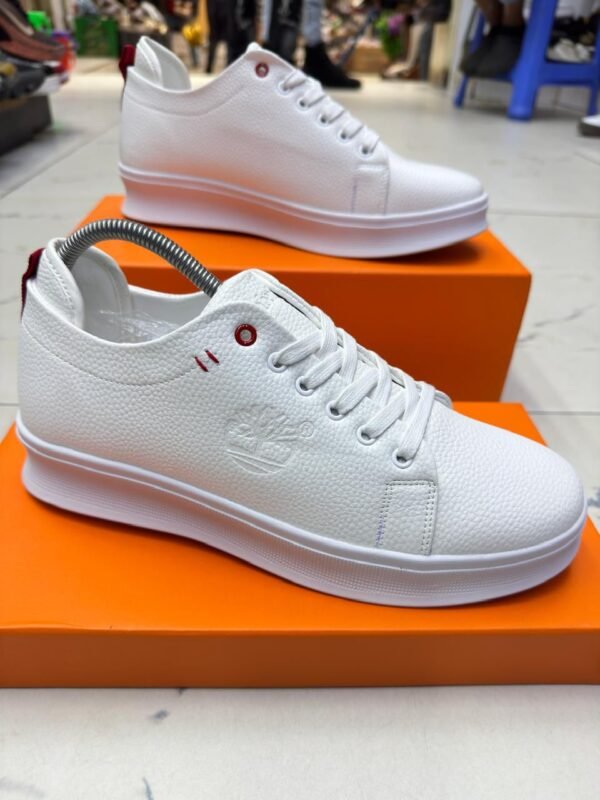 White Platform Sneakers