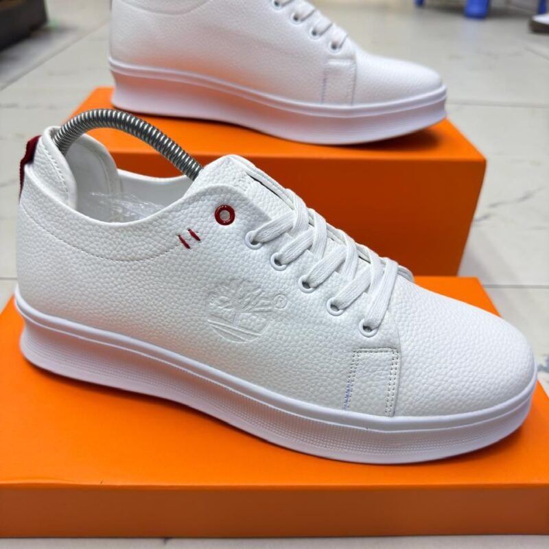 White Platform Sneakers