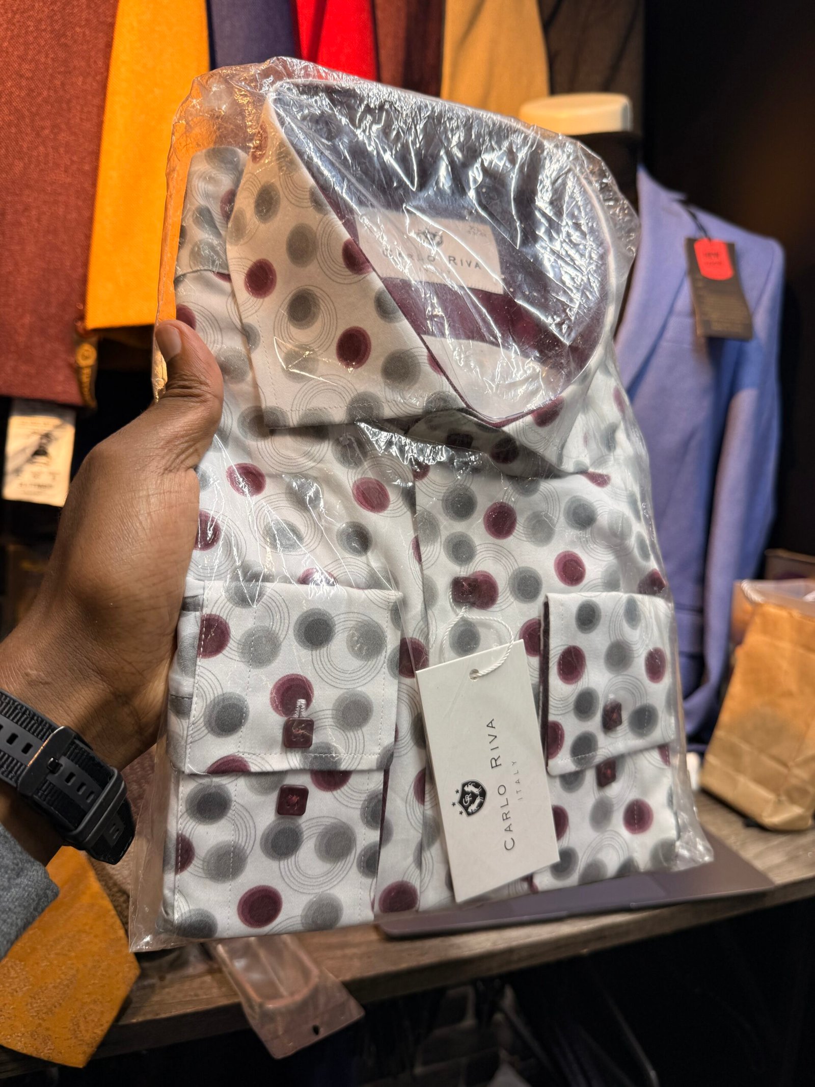 Bartista Valli Floral Shirt for Men | L