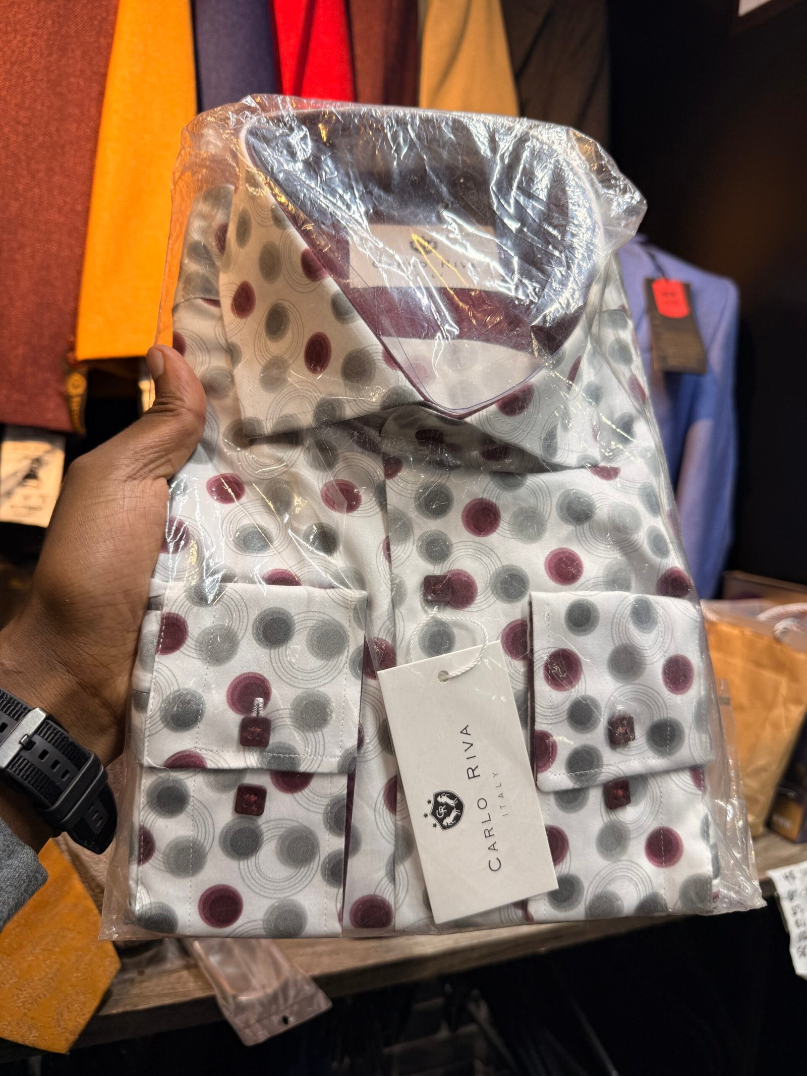 Bartista Valli Floral Shirt for Men | L