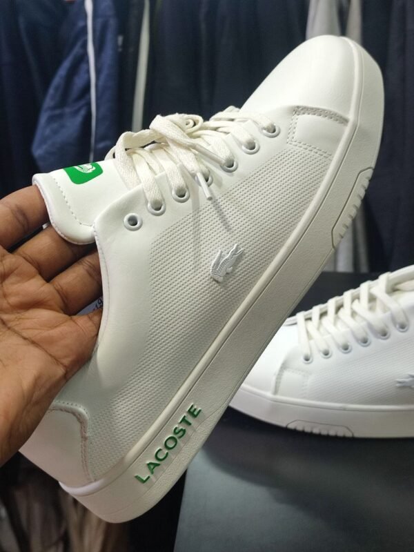 White Lacoste Casual Sneakers