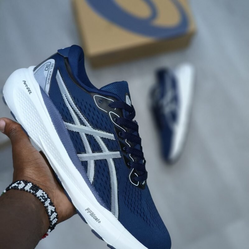 Blue Asics Pure Gel Trainers