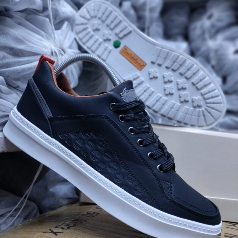 Timberland Casual Sneakers for Men – Navy Blue, Brown & Grey