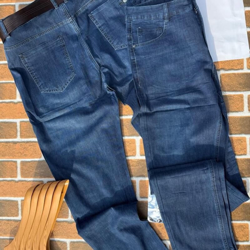 Benseg Anan Light Blue Straight Fit Jeans for Men