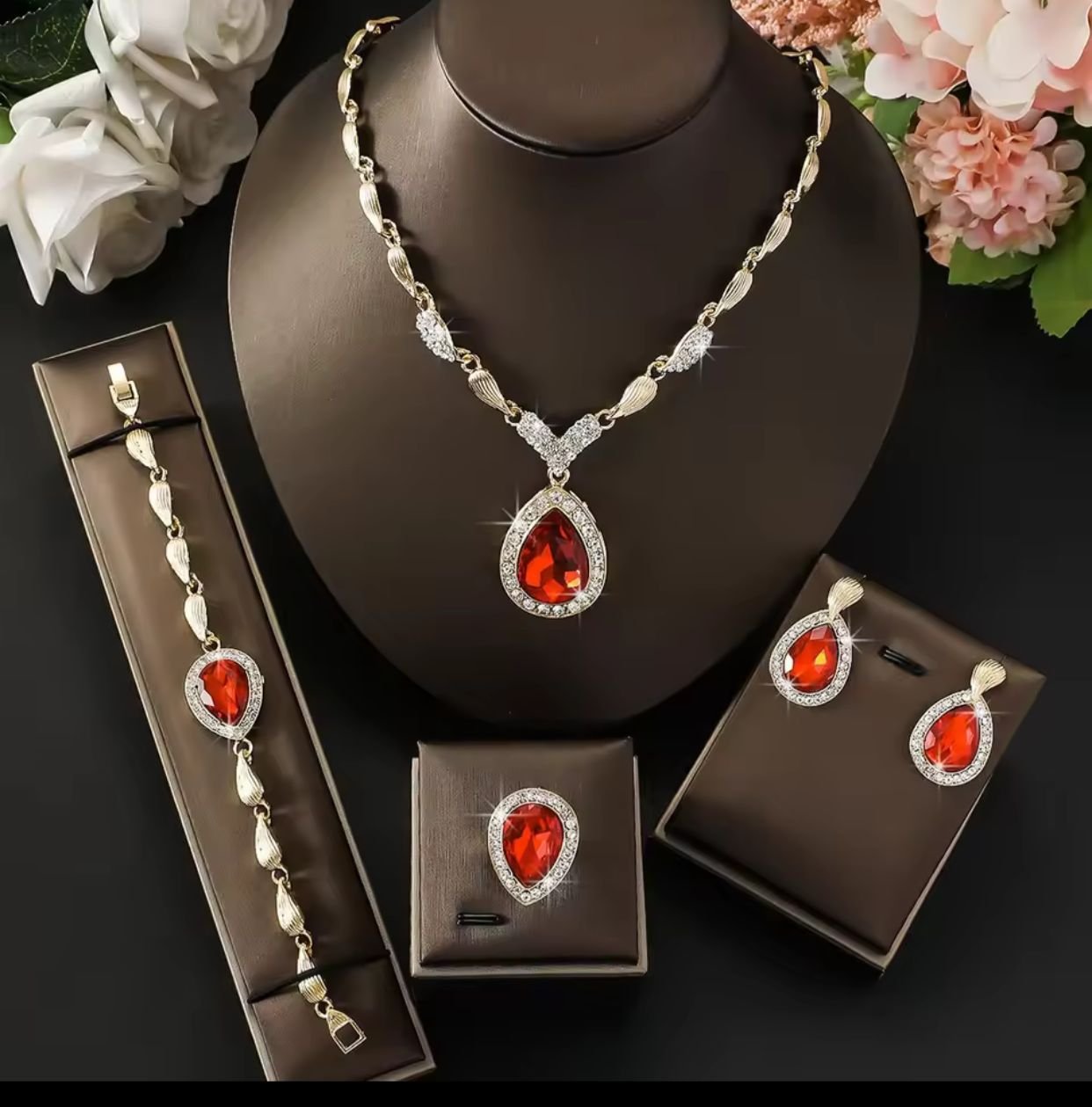 4PC Matching Jewellery Set