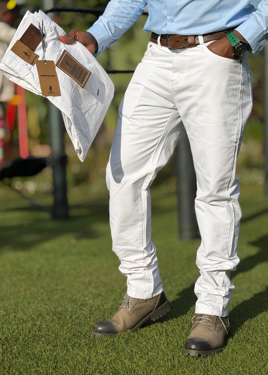 Gentlle Man Hard Khaki Trousers
