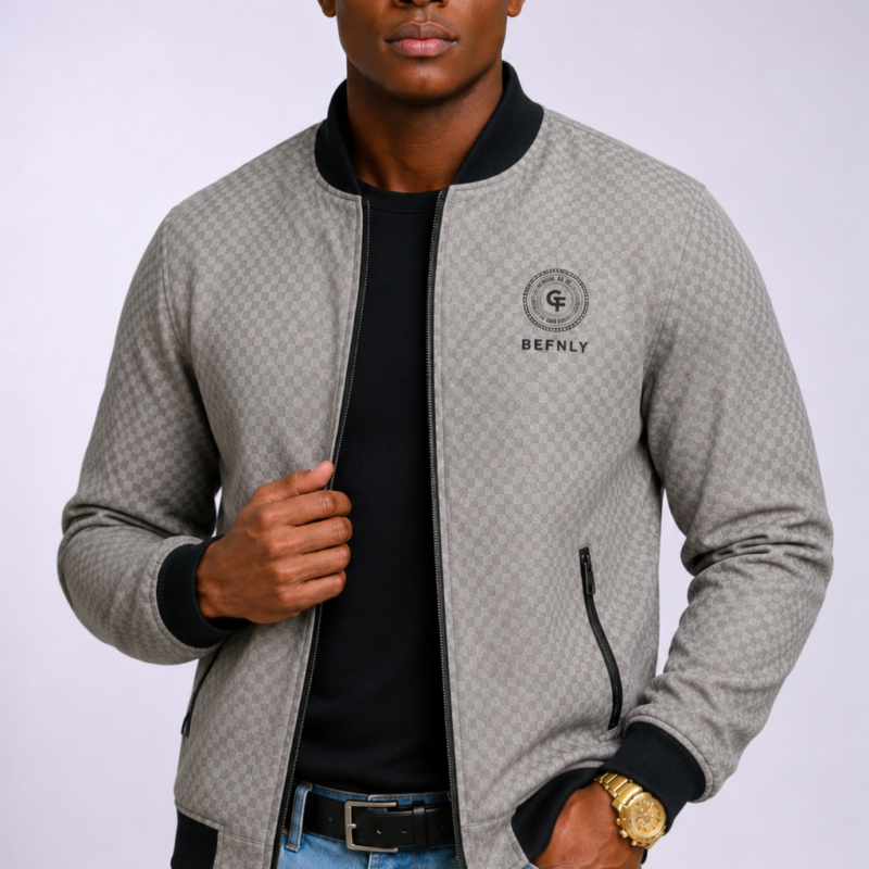 Grey Lightweight Office Jacket