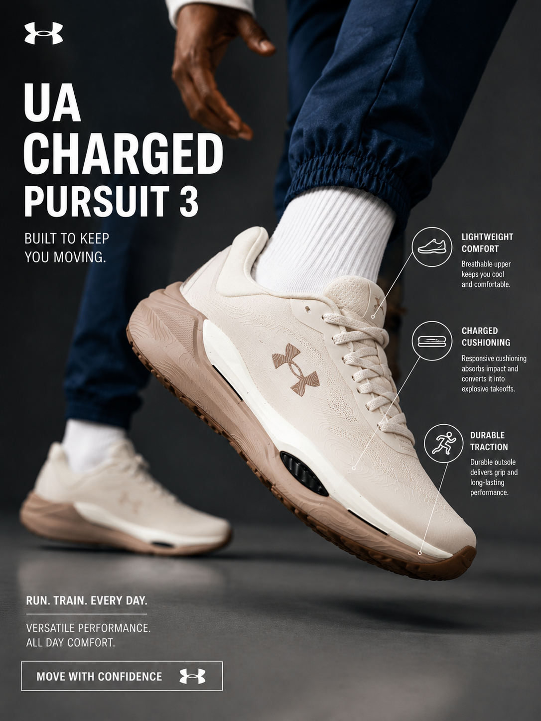 UA Charged Pursuit 3 Running Shoes