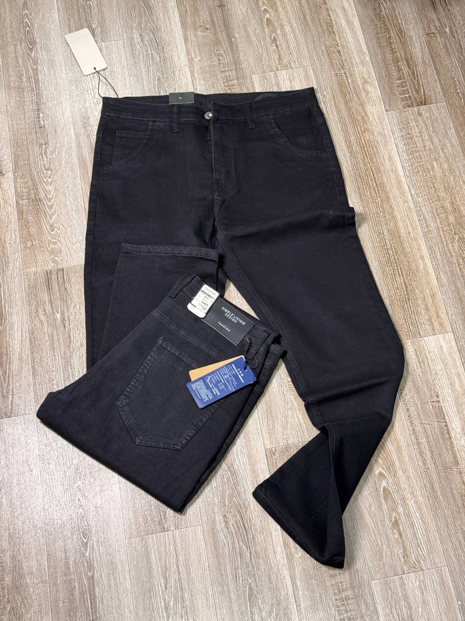 Straight Fit Soft Jeans