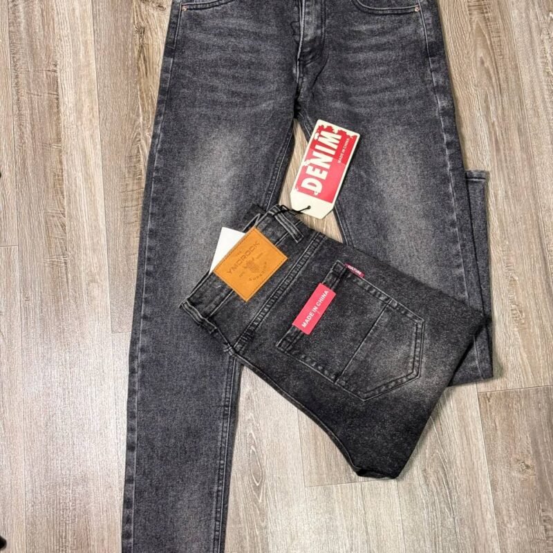Dark Grey Slim Fit Jeans