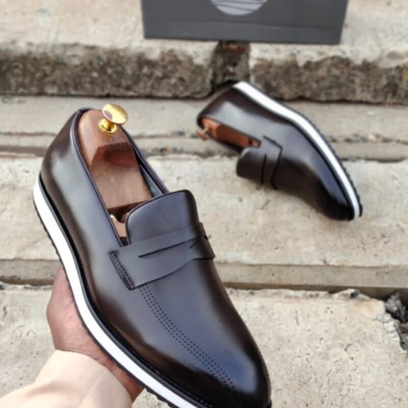 Premium Leather Penny Loafers