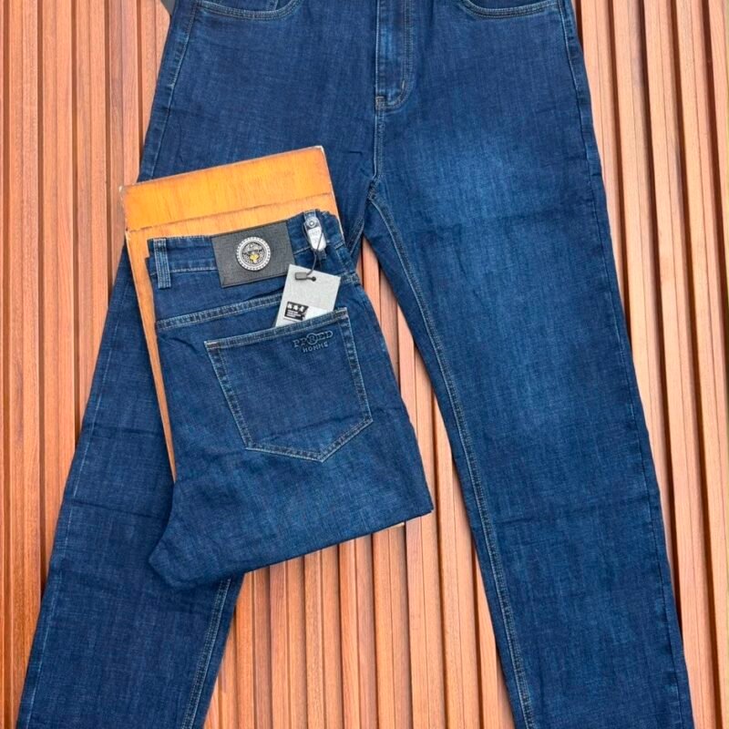 Deep Blue Straight Fit Jeans